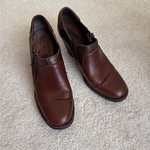 Women's Brown Leather Shoes